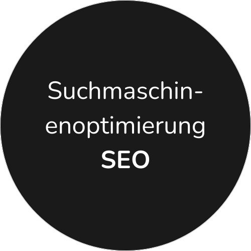 Suchmaschinenoptimierung - SEO dunkel