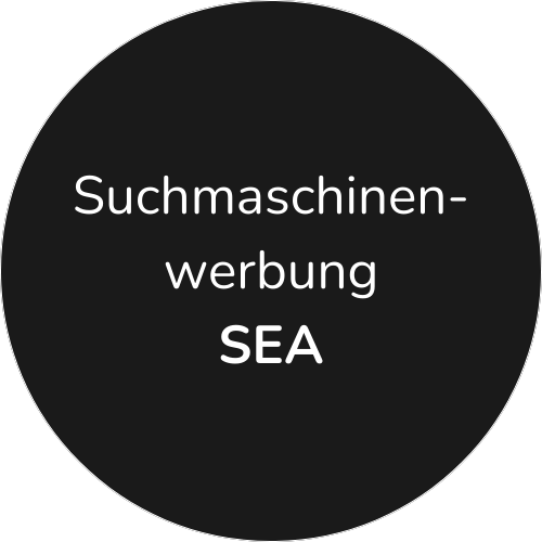 Suchmaschinenwerbung - SEA dunkel